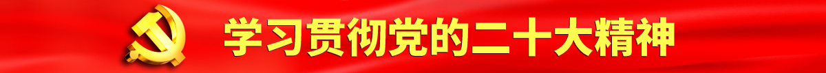 扣逼到流水啪啪认真学习贯彻落实党的二十大会议精神